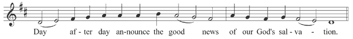 Entrance hymn for the Annunciation