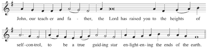 Kontakion of John Climacus